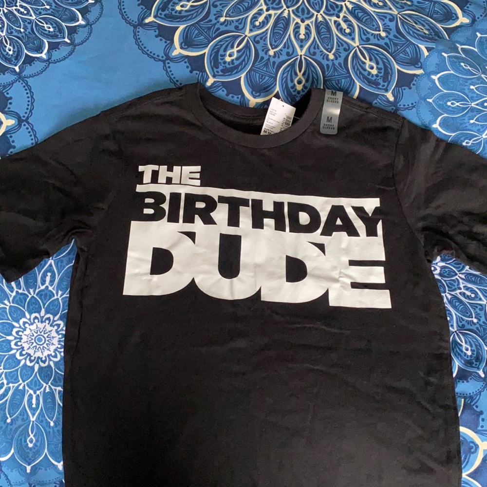 CHILDRENS PLACE Boys “birthday dude” T-shirt